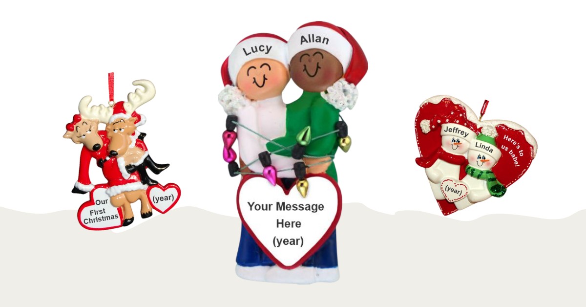 Last-Minute Personalized Ornaments That Ship Fast