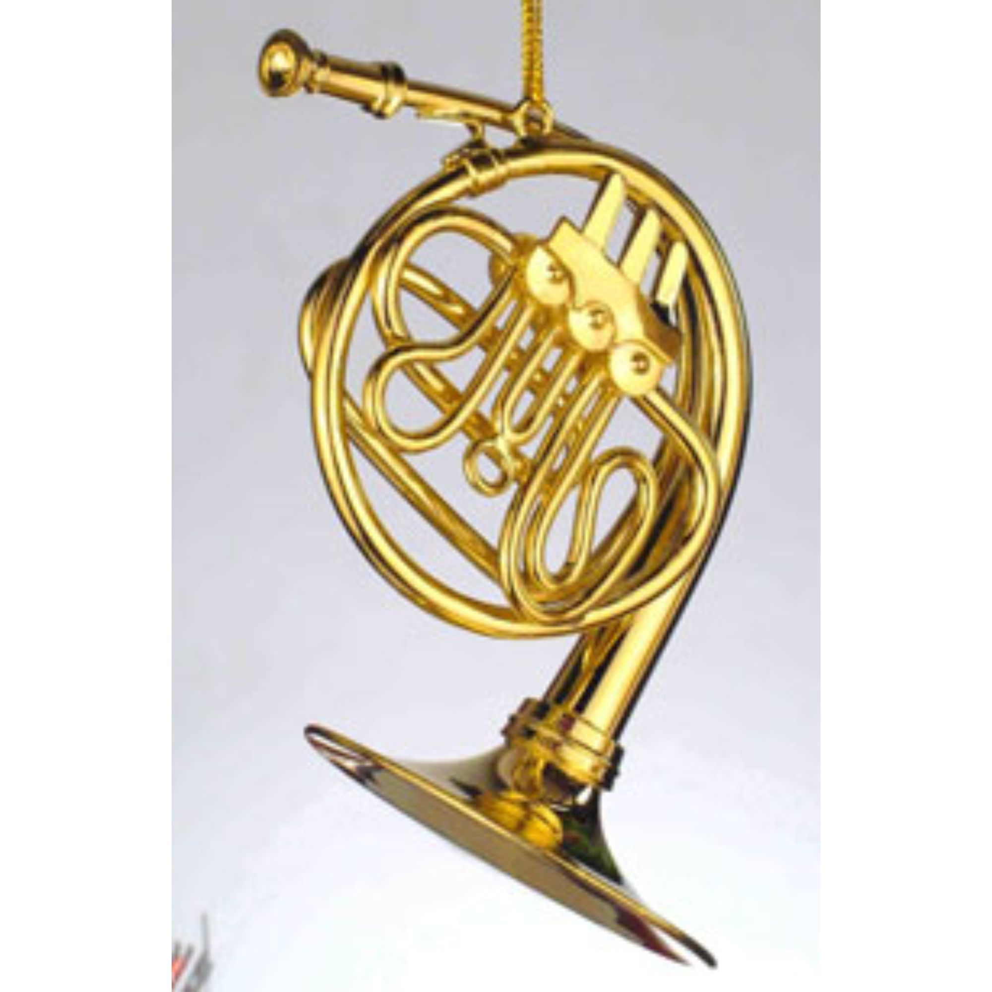 French Horn Christmas Ornament Personalized FREE at PersonalizedOrnamentsMarket.com by Russell Rhodes