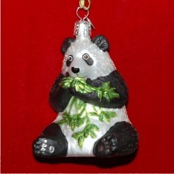 Kung Fu Panda Glass Christmas Ornament Personalized FREE at PersonalizedOrnamentsMarket.com by Russell Rhodes