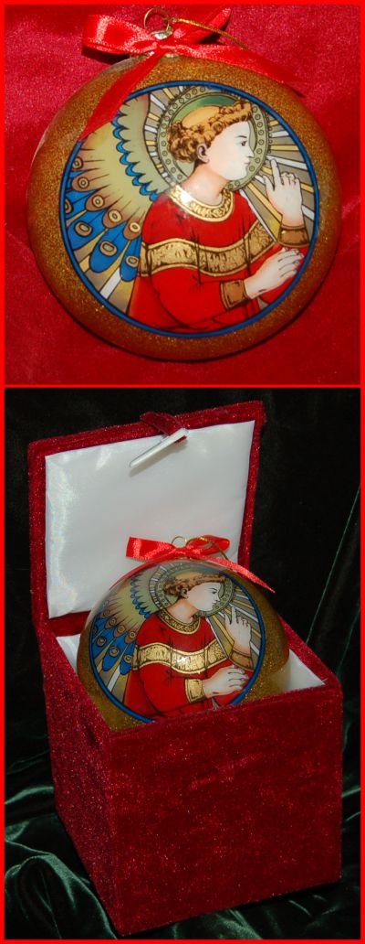 For Your Sweet Angel Christmas Ornament Personalized FREE at PersonalizedOrnamentsMarket.com by Russell Rhodes