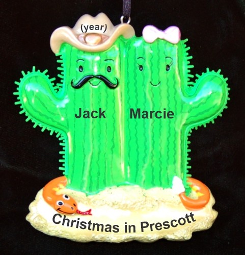 Western Christmas Ornament Couples Retreat Personalized by RussellRhodes.com