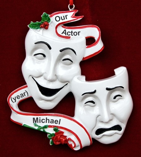 The Theater Christmas Ornament Personalized by RussellRhodes.com