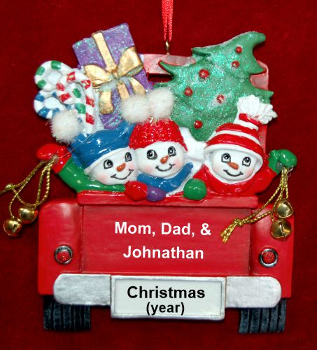 Family Christmas Ornament We Got the Tree! for 3 Personalized by RussellRhodes.com