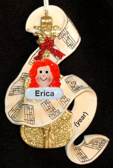 Cello Ornament for Boy or Girl Personalized by RussellRhodes.com