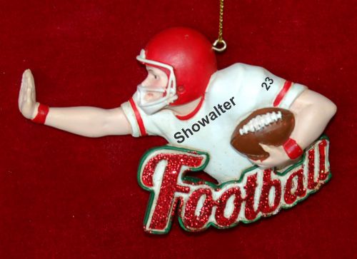 Fantastic Football Christmas Ornament Personalized by RussellRhodes.com