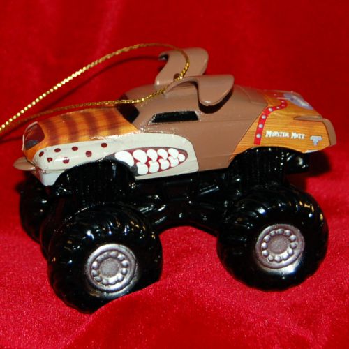 Monster Mutt Monster Jam Monster Truck Christmas Ornament Personalized by RussellRhodes.com