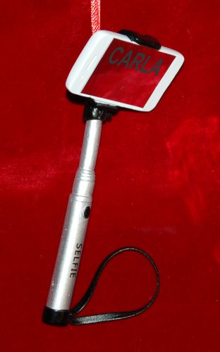 Selfie Stick Christmas Ornament Personalized by RussellRhodes.com