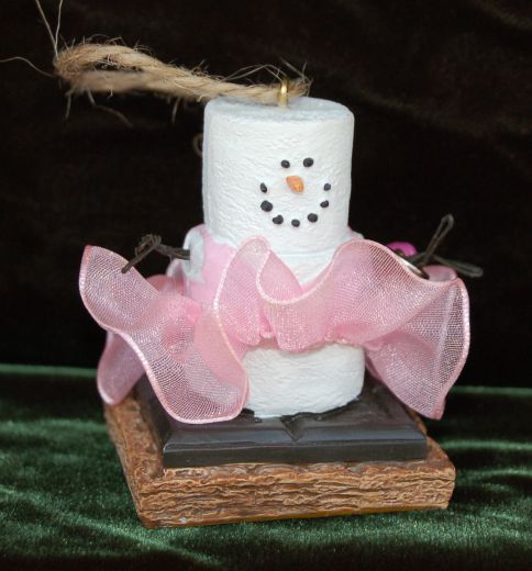 Ballet Christmas Ornament S'Mores Personalized FREE at PersonalizedOrnamentsMarket.com by Russell Rhodes