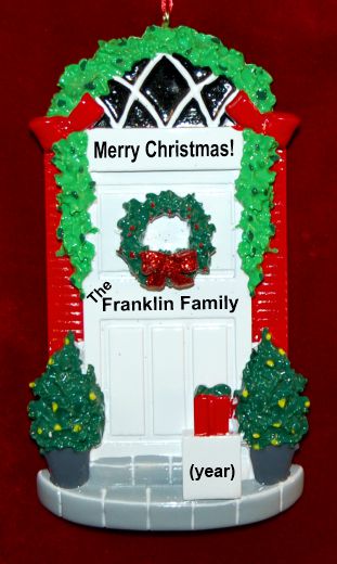 New Home Family Christmas Ornament Personalized by RussellRhodes.com