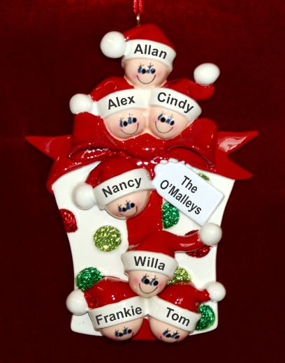 Family Christmas Ornament Xmas Gift for 7 Personalized by RussellRhodes.com