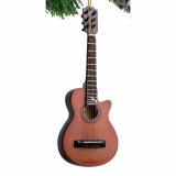 Acoustic Guitar Hand Crafted Wood Christmas Ornament Personalized FREE at PersonalizedOrnamentsMarket.com by Russell Rhodes