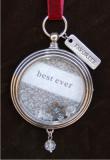 Best Ever Locket Personalized FREE at PersonalizedOrnamentsMarket.com by Russell Rhodes