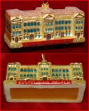 Buckingham Palace Christmas Ornament Polish Glass Personalized FREE at PersonalizedOrnamentsMarket.com by Russell Rhodes