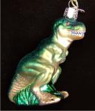 T-Rex Christmas Ornament Personalized FREE at PersonalizedOrnamentsMarket.com by Russell Rhodes