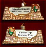 Grand Canyon National Park Christmas Ornament Personalized Personalized FREE at PersonalizedOrnamentsMarket.com by Russell Rhodes