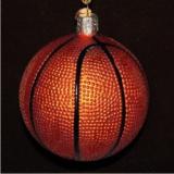 Basketball Glass Christmas Ornament Personalized FREE at PersonalizedOrnamentsMarket.com by Russell Rhodes