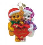 Furry First Radko Christmas Ornament Personalized FREE at PersonalizedOrnamentsMarket.com by Russell Rhodes