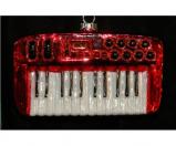 Rock Band Keyboard Personalized Christmas Ornament Personalized FREE at PersonalizedOrnamentsMarket.com by Russell Rhodes