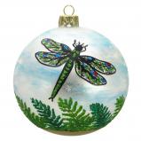 Dragonflies Christmas Ornament Symbol of Growing Wisdom Personalized FREE at PersonalizedOrnamentsMarket.com by Russell Rhodes