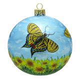 Butterflies Christmas Ornament Beauty in Nature Personalized FREE at PersonalizedOrnamentsMarket.com by Russell Rhodes