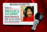 New Driver Christmas Ornament License Frame Personalized FREE at PersonalizedOrnamentsMarket.com by Russell Rhodes