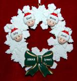 Family of 4 Ornament