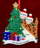 Our Tree Christmas Ornament Personalized FREE at PersonalizedOrnamentsMarket.com by Russell Rhodes