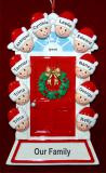 Family Christmas Ornament Or Group of 10 Personalized FREE at PersonalizedOrnamentsMarket.com by Russell Rhodes