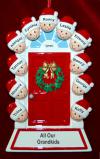 Grandparents, Grandkids Christmas Ornament for 11 Personalized FREE at PersonalizedOrnamentsMarket.com by Russell Rhodes