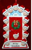 Grandparents Christmas Ornament for 14 Personalized FREE at PersonalizedOrnamentsMarket.com by Russell Rhodes