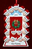 Family Christmas Ornament for 17 Personalized FREE at PersonalizedOrnamentsMarket.com by Russell Rhodes