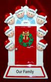 Family Christmas Ornament Or Group of 8 Personalized FREE at PersonalizedOrnamentsMarket.com by Russell Rhodes