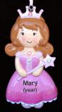 Our Princess Christmas Ornament Personalized FREE at PersonalizedOrnamentsMarket.com by Russell Rhodes