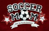 Soccer Mom Christmas Ornament Personalized FREE at PersonalizedOrnamentsMarket.com by Russell Rhodes