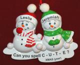 Snow Much Fun 2  Christmas Ornament Personalized FREE at PersonalizedOrnamentsMarket.com by Russell Rhodes