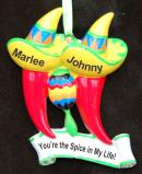 You're the Spice in My Life! Christmas Ornament Personalized FREE at PersonalizedOrnamentsMarket.com by Russell Rhodes