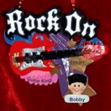 Rock On Music Ornament for Guitar Player Boy or Girl Personalized FREE at PersonalizedOrnamentsMarket.com by Russell Rhodes