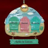 Vacation Christmas Ornament for 3 Personalized FREE at PersonalizedOrnamentsMarket.com by Russell Rhodes