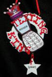 Texting Christmas Ornament Personalized FREE at PersonalizedOrnamentsMarket.com by Russell Rhodes