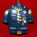 Cub Scout Christmas Ornament Personalized FREE at PersonalizedOrnamentsMarket.com by Russell Rhodes