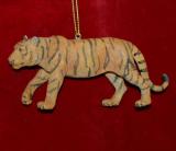 African Tiger Christmas Ornament Personalized FREE at PersonalizedOrnamentsMarket.com by Russell Rhodes