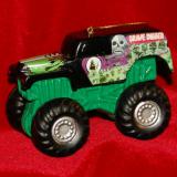 Grave Digger Monster Jam Monster Truck Christmas Ornament Personalized FREE at PersonalizedOrnamentsMarket.com by Russell Rhodes