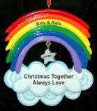 Gays in Love Christmas Ornament Personalized FREE at PersonalizedOrnamentsMarket.com by Russell Rhodes