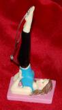 Yoga Christmas Ornament Shoulder Stand Personalized FREE at PersonalizedOrnamentsMarket.com by Russell Rhodes