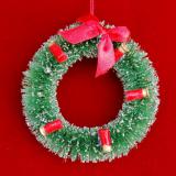 Hunting Christmas Ornament Hunter's Wreath Personalized FREE at PersonalizedOrnamentsMarket.com by Russell Rhodes