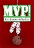 MVP Basketball Christmas Ornament Personalized FREE at PersonalizedOrnamentsMarket.com by Russell Rhodes