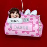 Dance Ornament for Girl Personalized FREE at PersonalizedOrnamentsMarket.com by Russell Rhodes