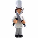 Culinary School Graduation Christmas Ornament Brunette Female Personalized FREE at PersonalizedOrnamentsMarket.com by Russell Rhodes