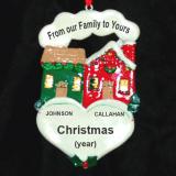 Good Neighbors Christmas Ornament Personalized FREE at PersonalizedOrnamentsMarket.com by Russell Rhodes