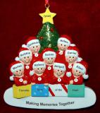 Family of 9 Ornament